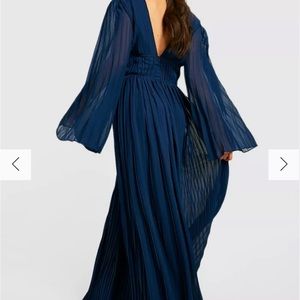 Navy Blue Maxi Dress